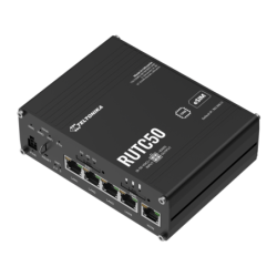 5G industriel router med Wi-Fi 6 og 5x Gigabit LAN