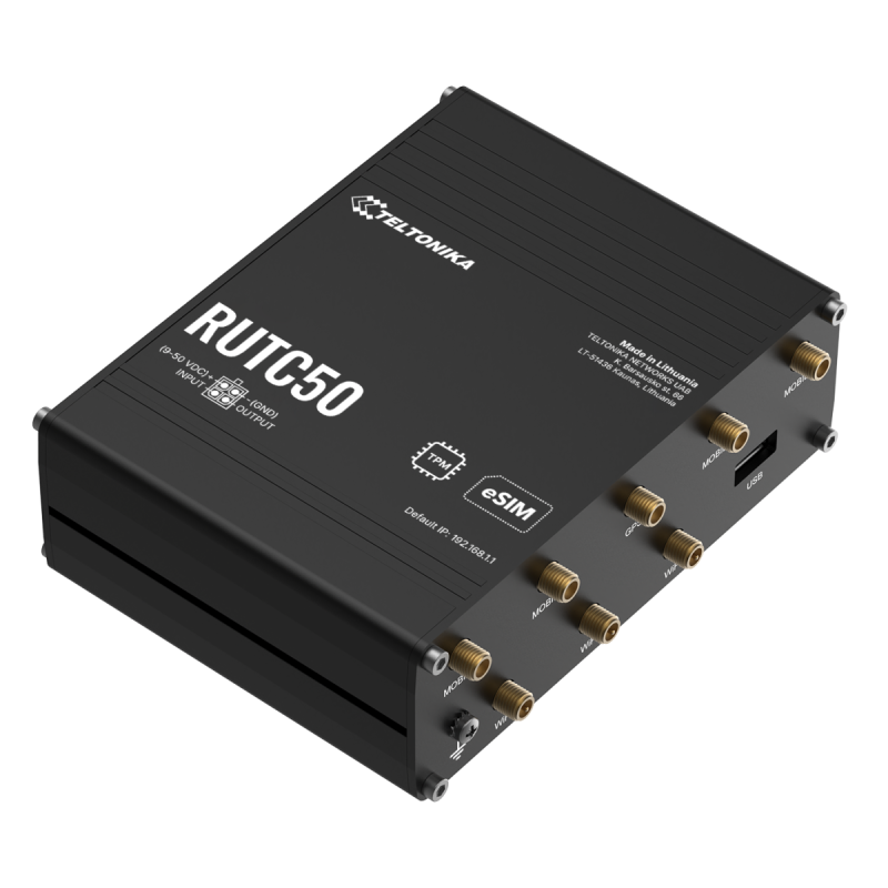 5G Industrial Router with Wi-Fi 6 and 5x Gigabit LAN