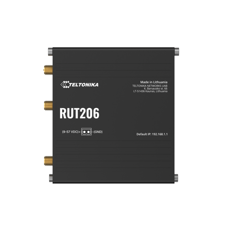 Industriel 4G LTE-router med RS232, RS485 og PoE