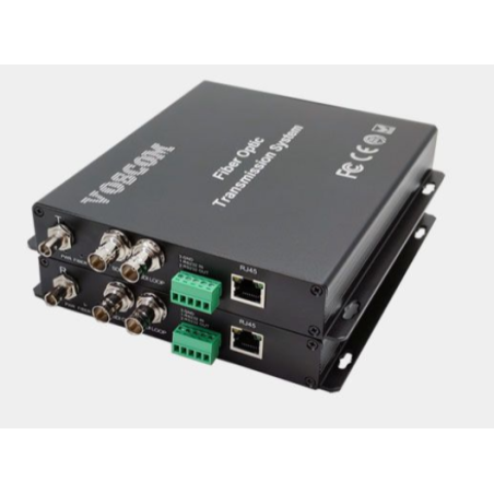 3G-SDI extender over simplex fiber, Ethernet, Seriel Data