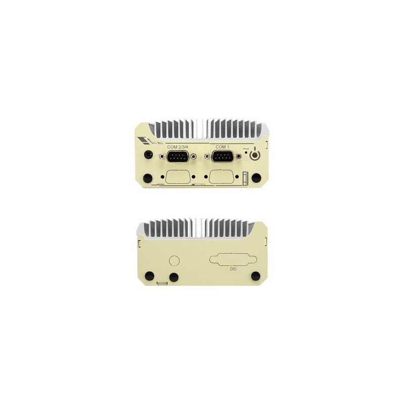 Kompakt blæserløs pc: Intel Atom x7425E, 2,5 GbE, PoE+