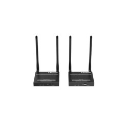 Trådløs 4K HDMI forlænger 50m, HDMI loopout, op til 4 enheder