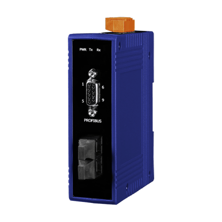 PROFIBUS to Fiber Optic Converter, Multi-mode, 3Mbps