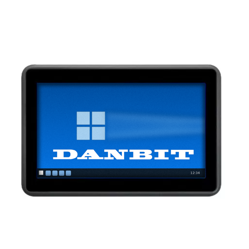 10.1 IP65 blæserløs industriel pc, berøringsskærm, 12. generations i3 CPU