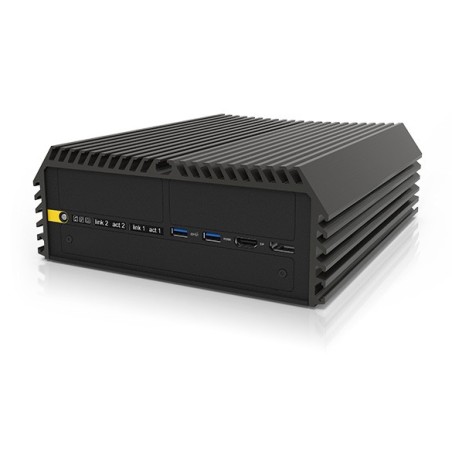 Fanless Intel Core Ultra Embedded PC with PoE Support