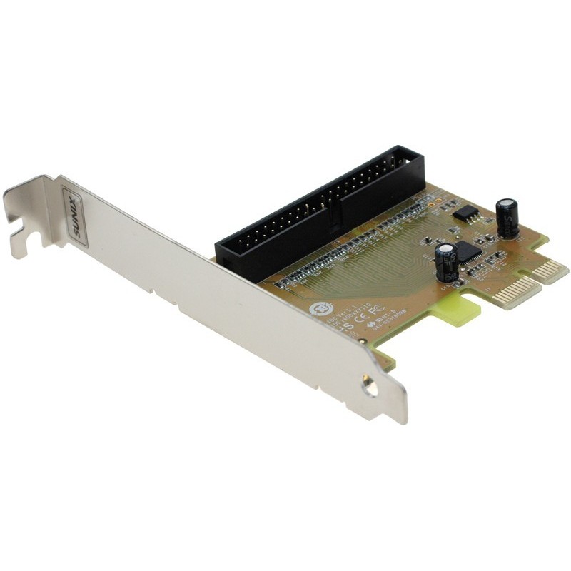 IDE PCIE-kortcontroller med en 3½" IDE (ATA)-bus, Sunix IDE1400