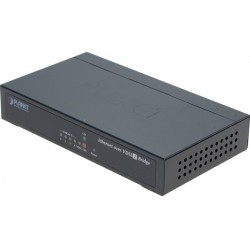 Ethernet over 2-tråds forbindelse med VDSL. 10/100Mbit. 4 ports switch. Op til 1,4km