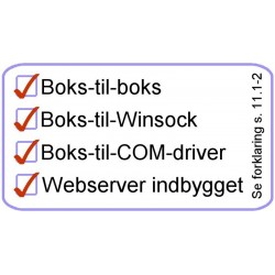 Atop SW5502 is a 2 port serial port server with 2 x RS232 / 422/485, LAN and WiFi