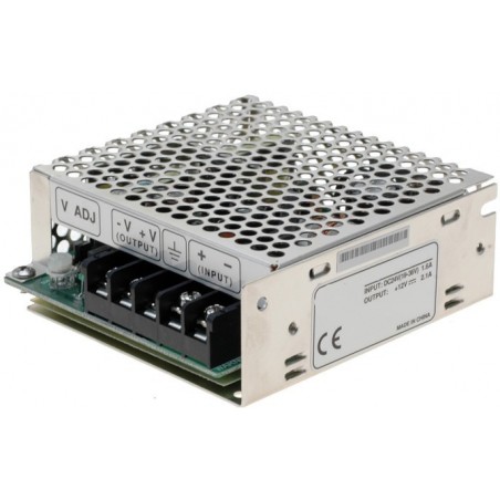 DC/DC konverter fra 18 - 36VDC til 24VDC, 26Watt