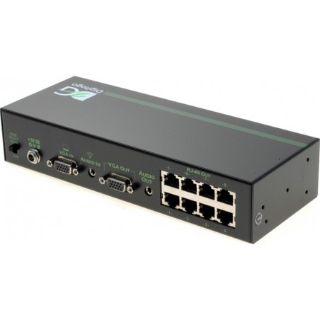 Digitogo ET-VT8300 - VGA senderboks til eksterne VGA modtagere. Op til 300meter mellem sender og modtager