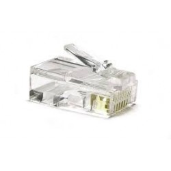 UTP CAT6 RJ45 Connector: Unshielded RJ45-Stik for Kat. 6 Cables