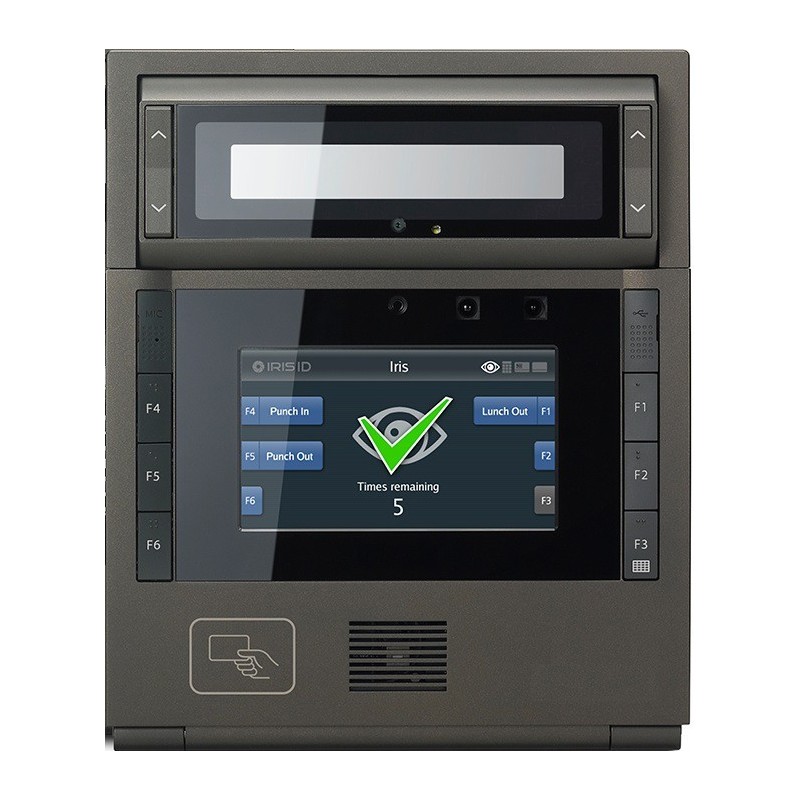 Iris scanner med RFID læser - Adgang via scanning af øje