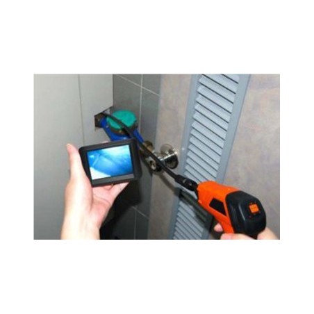 Trådløst Inspektionskamera med lys og IP67 tæthed