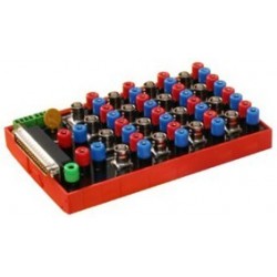 37-bens terminalkort med 16 BNC & 37 bananstik