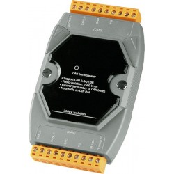 ICPDAS I-7531-G er en optoisoleret CAN bus repeater. Forstærker og genskaber korrekt pulsform
