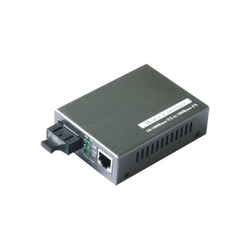 RJ45 to Fiber Media Converter - 1000Mbit, 50km Range