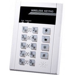 Trådløst tastatur til alarmsystem