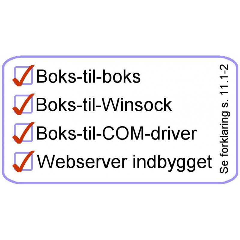 RS232/RS485/RS422 Seriel port server 4 porte til fibernetværk 2 x SFP. DIN beslag