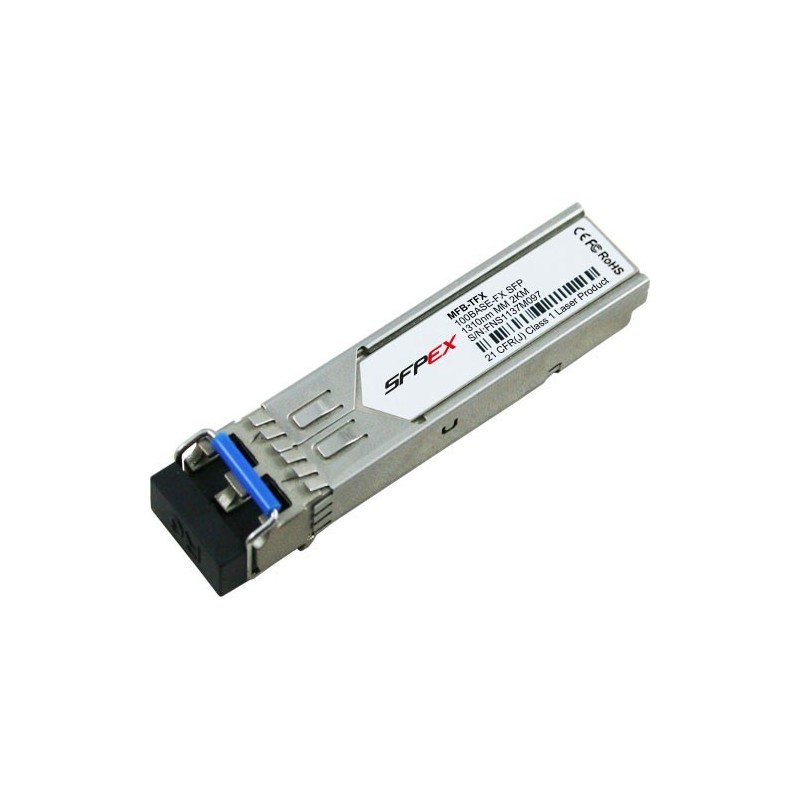 100Mbit SFP modul 100Base-FX, Multi Mode, LC. Mini GBIC multi mode