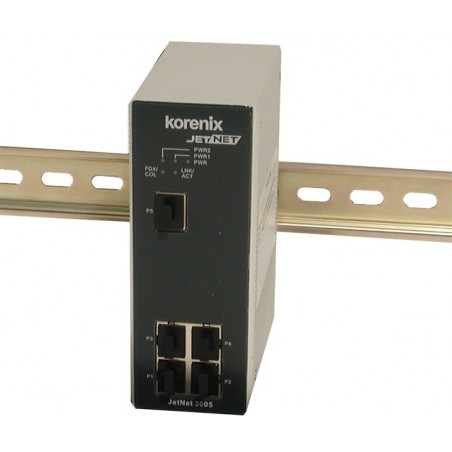 Unmanaged 5 ports industriswitch - Korenix JETNET 3005 - DANBIT