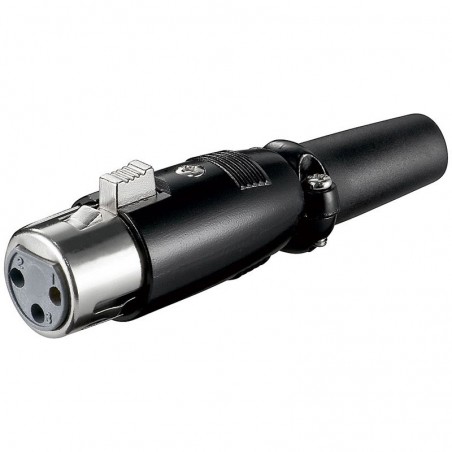 Mikrofonstik XLR hun, 3pin