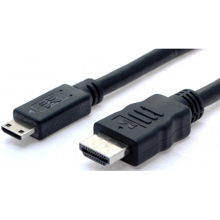 Mini HDMI 1.4 cable. Mini HDMI Male to HDMI male 2.0m