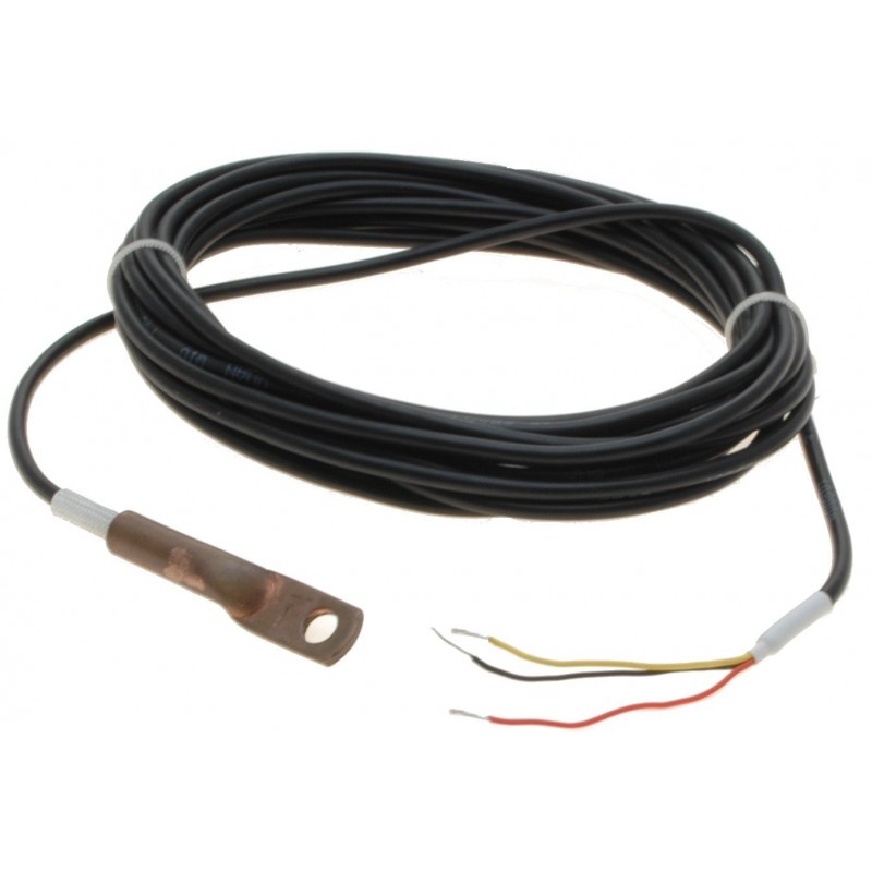 Temperature sensor for mounting, 5 meter cable with Dallas DS18B20 chip.