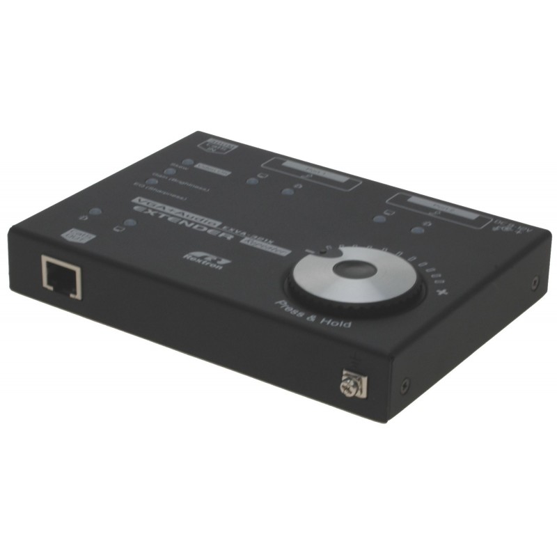 VGA modtager til VGA-MULTIxS-R serie sendere, kan serieforbindes op til 300 - 900 meter