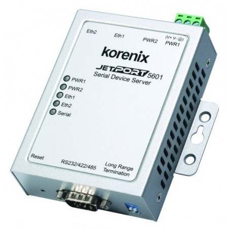 Korenix JETPORT 5601 - 1 port serielportserver RS232/422/485