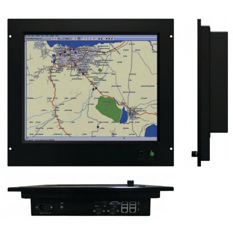 12" Panel PC • IP65 tæt - godkendt til maritimt brug