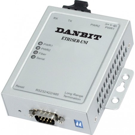 Korenix JETPORT 5601F-S: 1-Port seriel fiberserver, 30 km