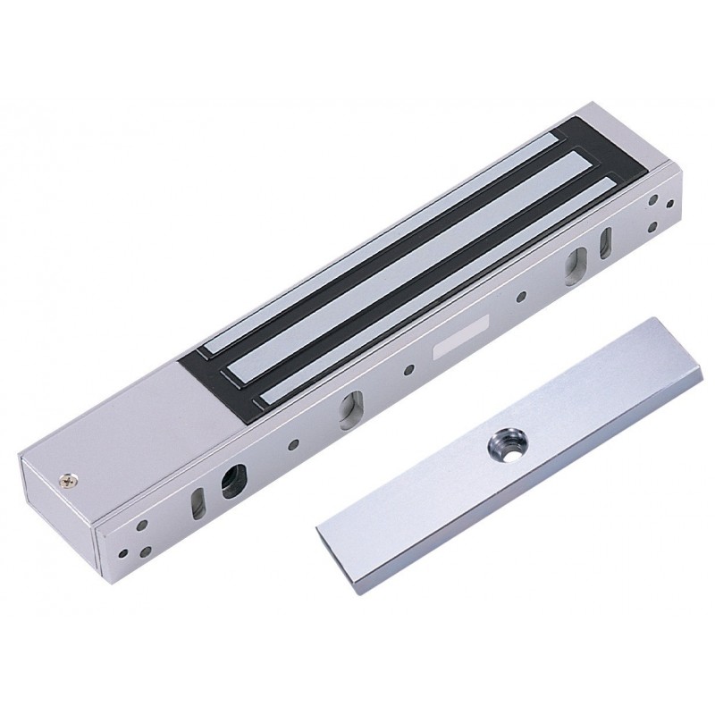 Electronic magnetic clasp with 250 kg holding force. 12VDC supply voltage