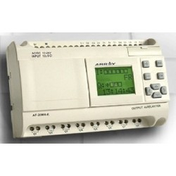PLC styring - mini PLC - 12 DC indgange, 8 relæer - DIN beslag - Programmering -