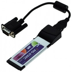 Notebook Expresscard med 2 serielle RS232 porte