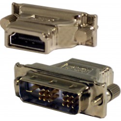 HDMI til DVI 24+1 han til HDMI hun bidirektionel