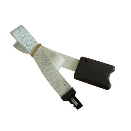 Micro SD kabel - Han til SD Hun - 48cm Fladkabel