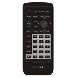 Infrarød fjernbetjening til LED-timer / displaystyring