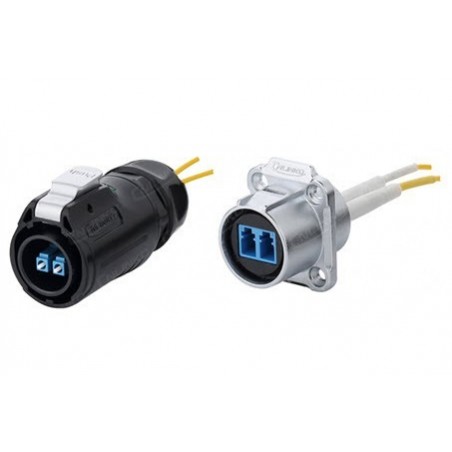 Vandtæt IP67 chassis-/panel gennemgangsstik og kabel-stik