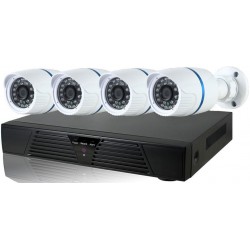 Video overvågnings pakke, 4 kanal, NVR