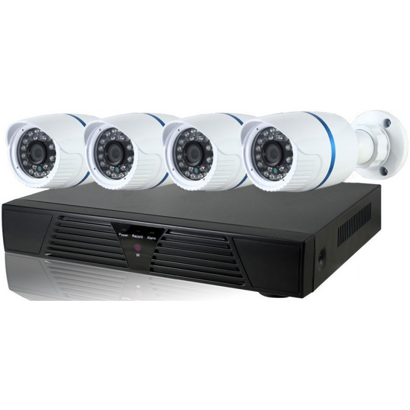 Video overvågnings pakke, 4 kanal, NVR