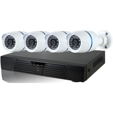 Video overvågnings pakke, 4 kanal, NVR