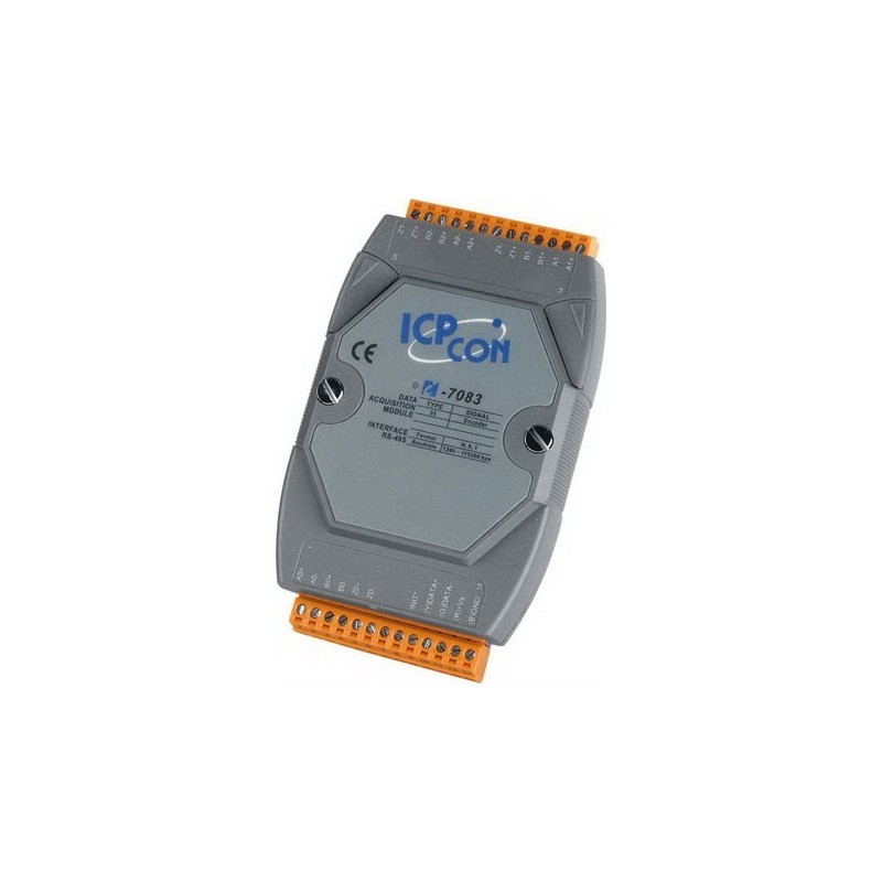 ICP DAS I-7083 modul med 3 akset encoder modul, quadrant tæller CW, CCW. 32 bit tæller. 1 MHz.