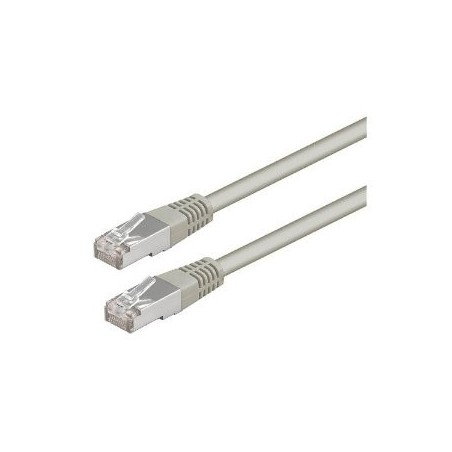 Cat 6 UTP netværkskabel 1m - RJ45, Grå