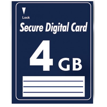 4 GB SD Secure Digital Memory cardforIndustrielle CF/SD