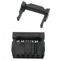 Løse IDC10 stik til fladkabler, 10 pins FC hun.