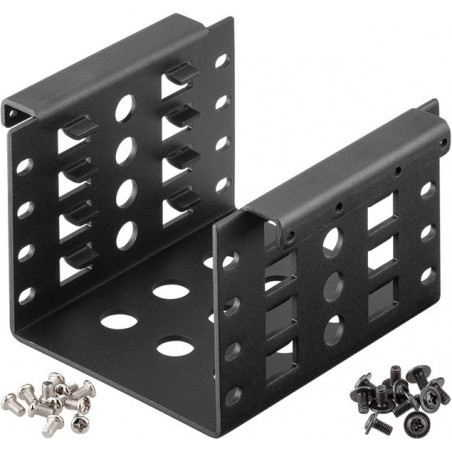 4x 2½"HDD på en dobbelt 3½" pl