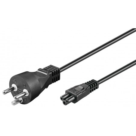 Powerkabel DK netstik til C5 jack Mickey Mouse
