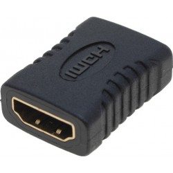 Forgyldt HDMI en hun- til en hun-adapter til pålidelige forbindelser