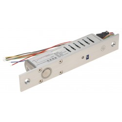 24V Boltlås til dørkarm - Elektrisk med lockguide 1000kg holdekraft