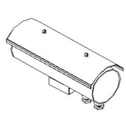 Udendørs kamerahus (Eksplosions sikkert) - 12V DC/24V DC/220V AC